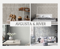River & Avgusta метровая новинка от Grandeco ForYou